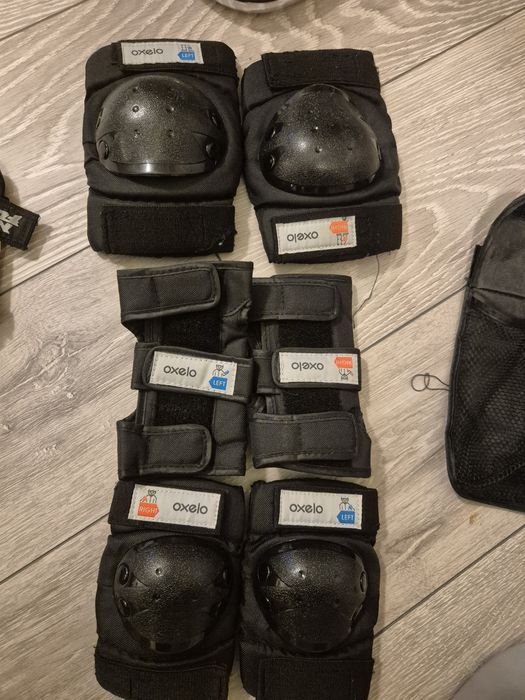 Ochraniacze na rolki, łyżwy, narty