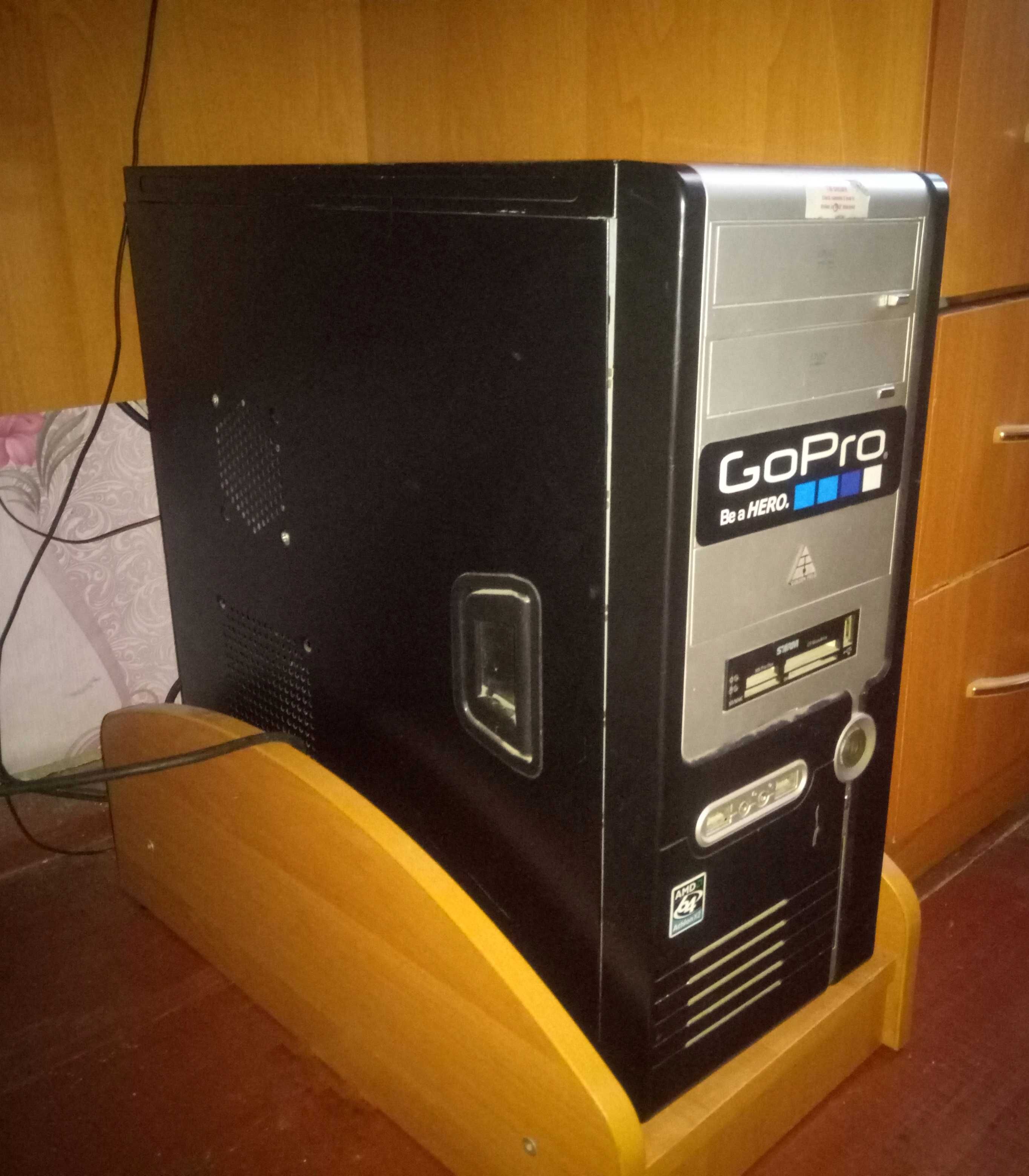 ПК AMD Athlon 64 X2 / 4GB / GeForce GT 220 512MB / 180 GB