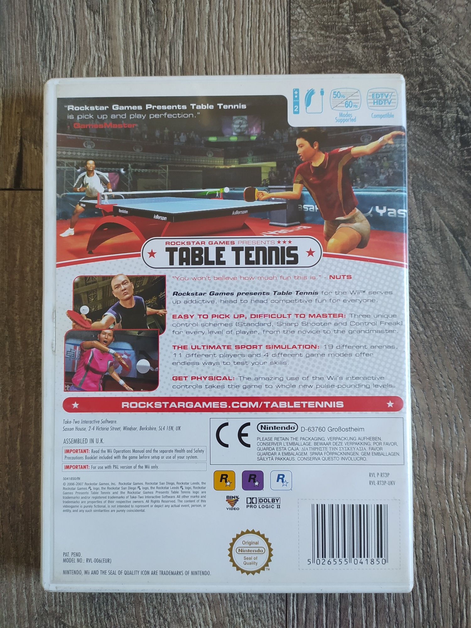 Gra Wii Table Tennis Wysyłka w 24h