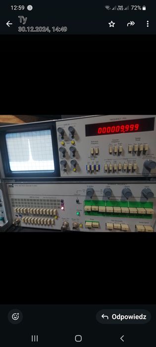 Analizator widma,miernik,generator  Marconi TF 2370