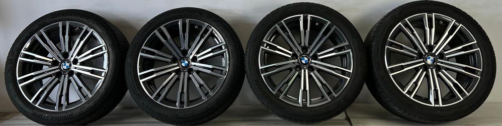 Bmw 3 G20 G21 koła Alu 225/45r18 255/40r18 Bridgestone 5x112 Oryg