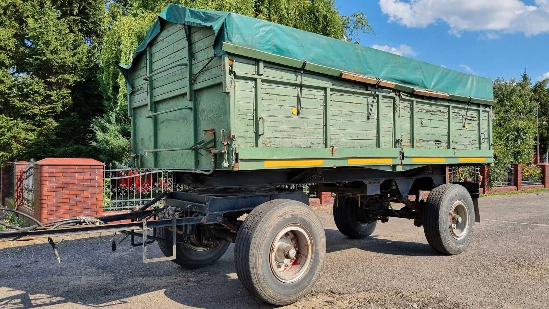 Przyczepa dwustronny kiper wywrot Blumhardt 16 zarejestrowana Niemiec