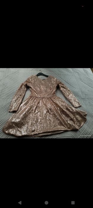 Sukienka cekinowa mohito s