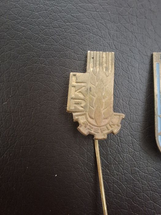 Zestaw przypinek PRL. Wyścig szlakiem grodów piastowskich.Rzepin,Lubin