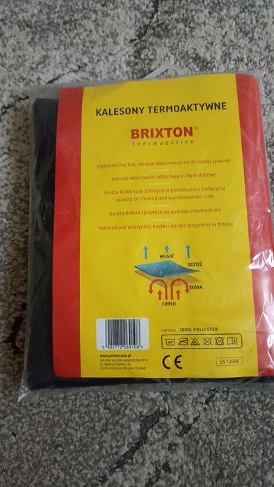 Kalesony termoaktywne BRIXTON NOWE