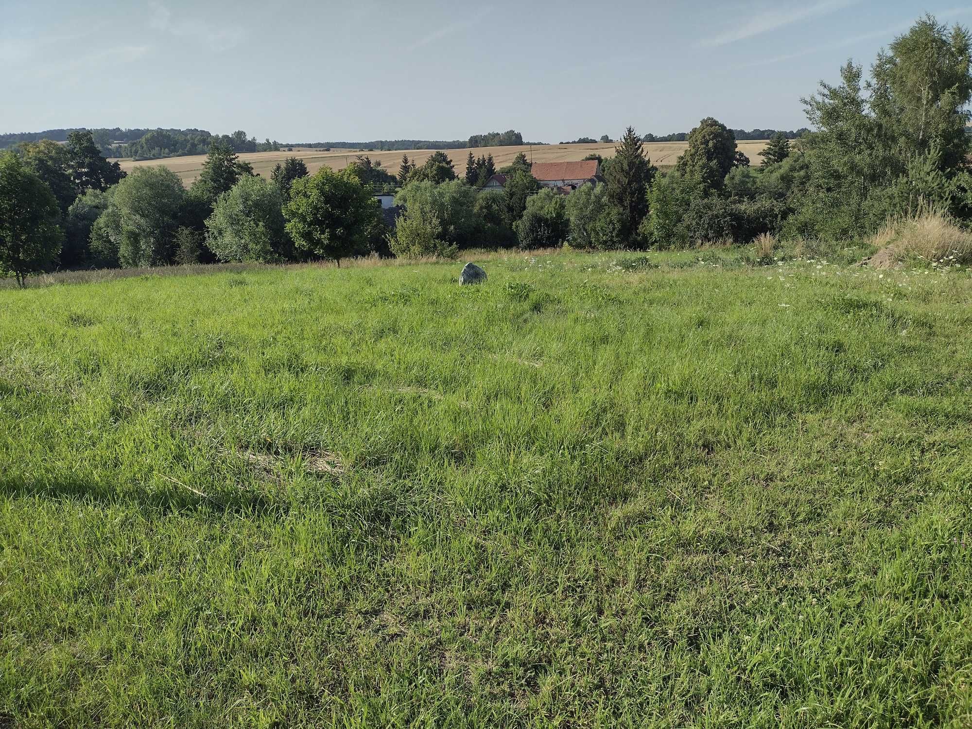 Działka na sprzedaż w Gilowie z ładnym widokiem.