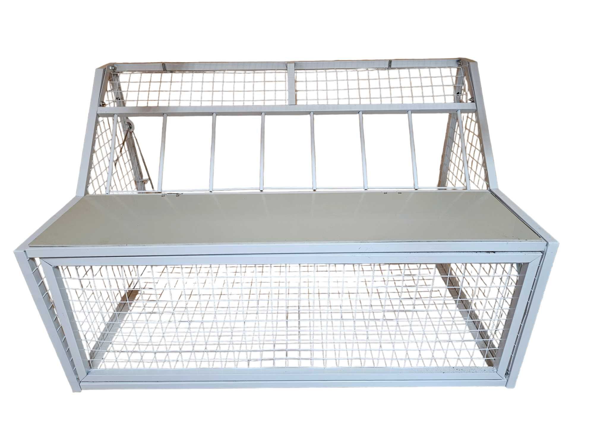 Wlot wylot belgijski dla gołębi ptaków 100 cm stal malowana