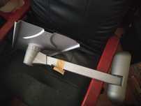 Suporte para TV cor cinza