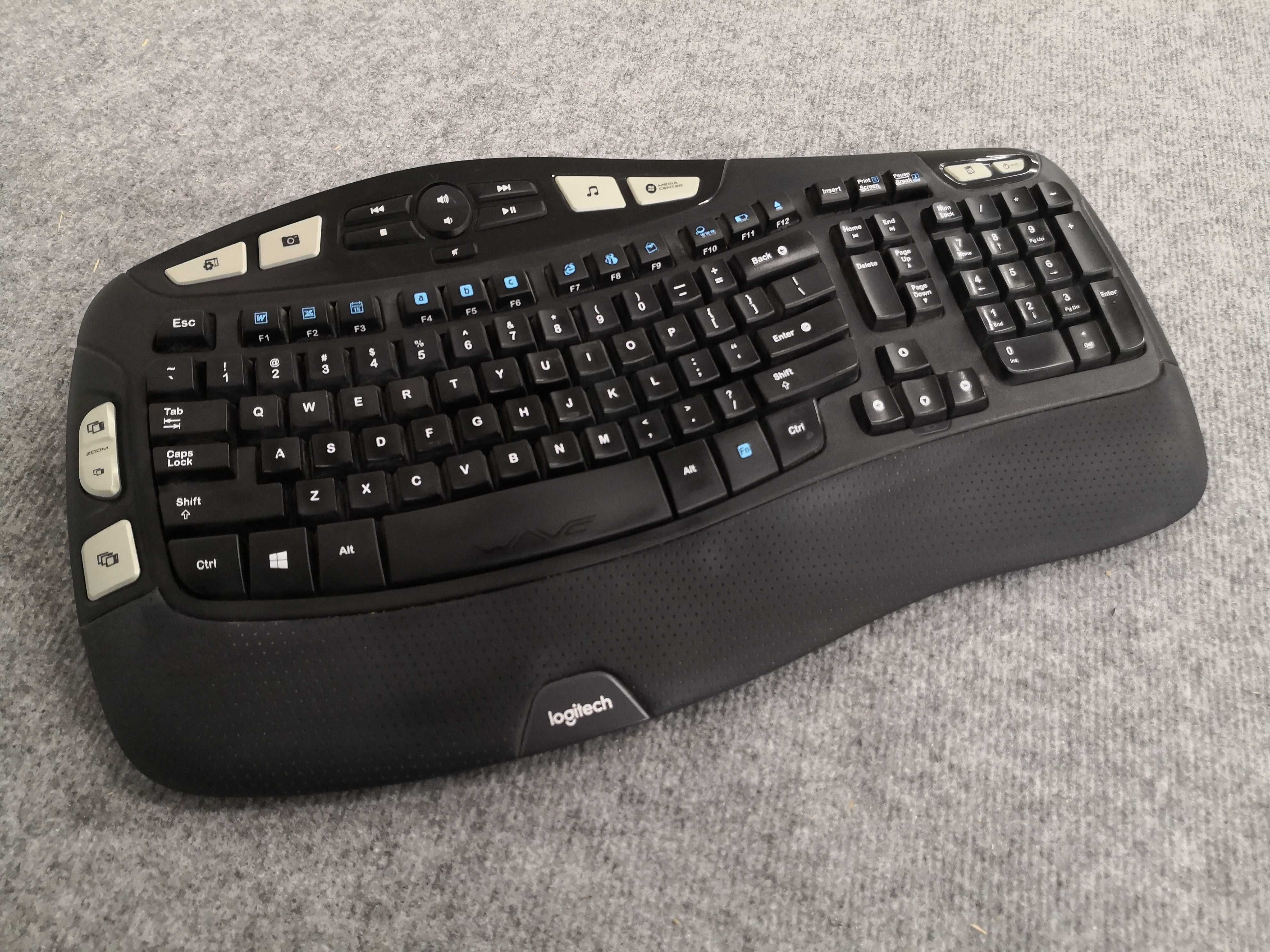 Klawiatura Logitech K350 - Stan Bardzo Dobry, Używana