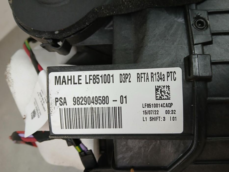 Chauffage / sofagem completa PEUGEOT 208 II