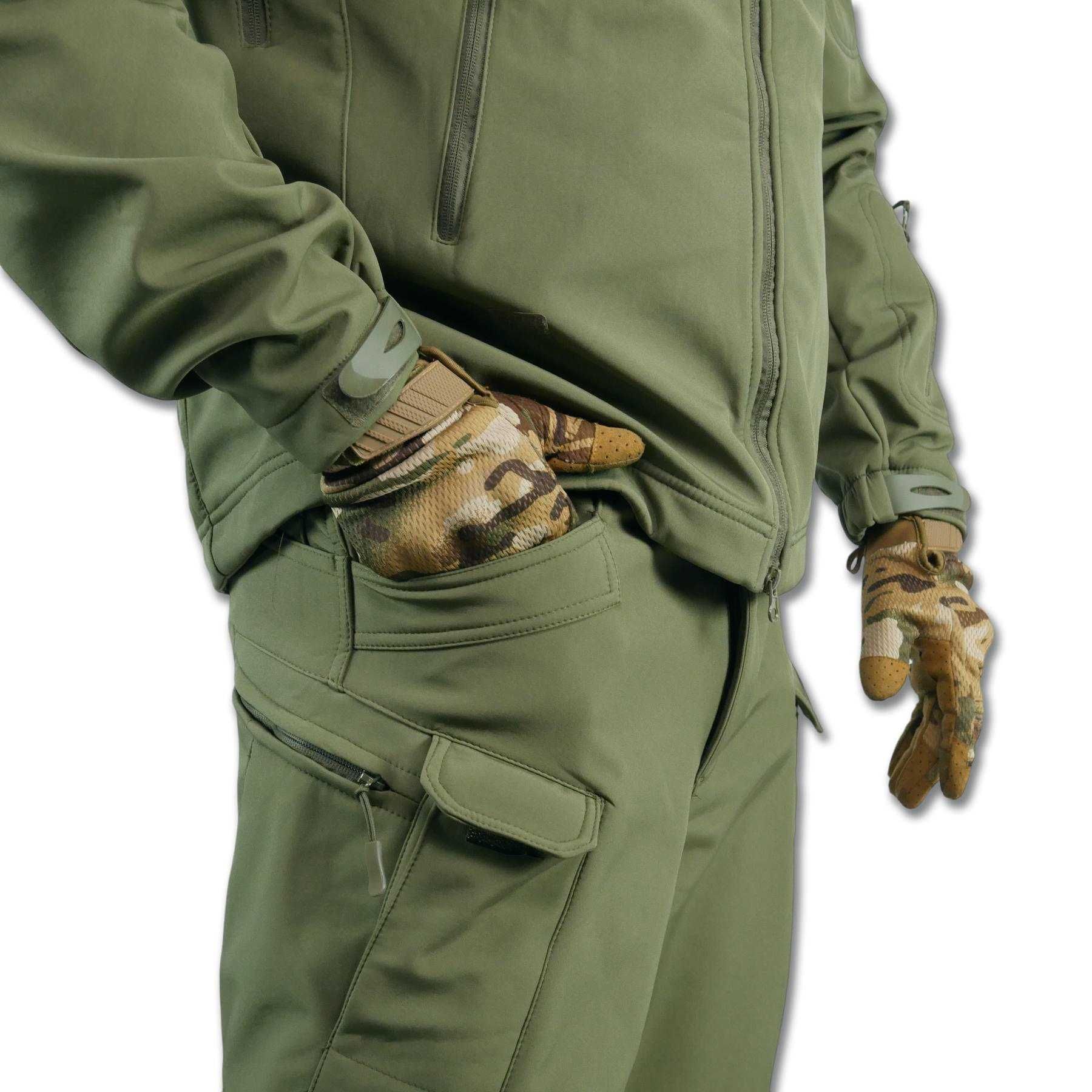 Тактичний костюм Softshell Tactic Demi весна/літо (олива) р. S - 4XL