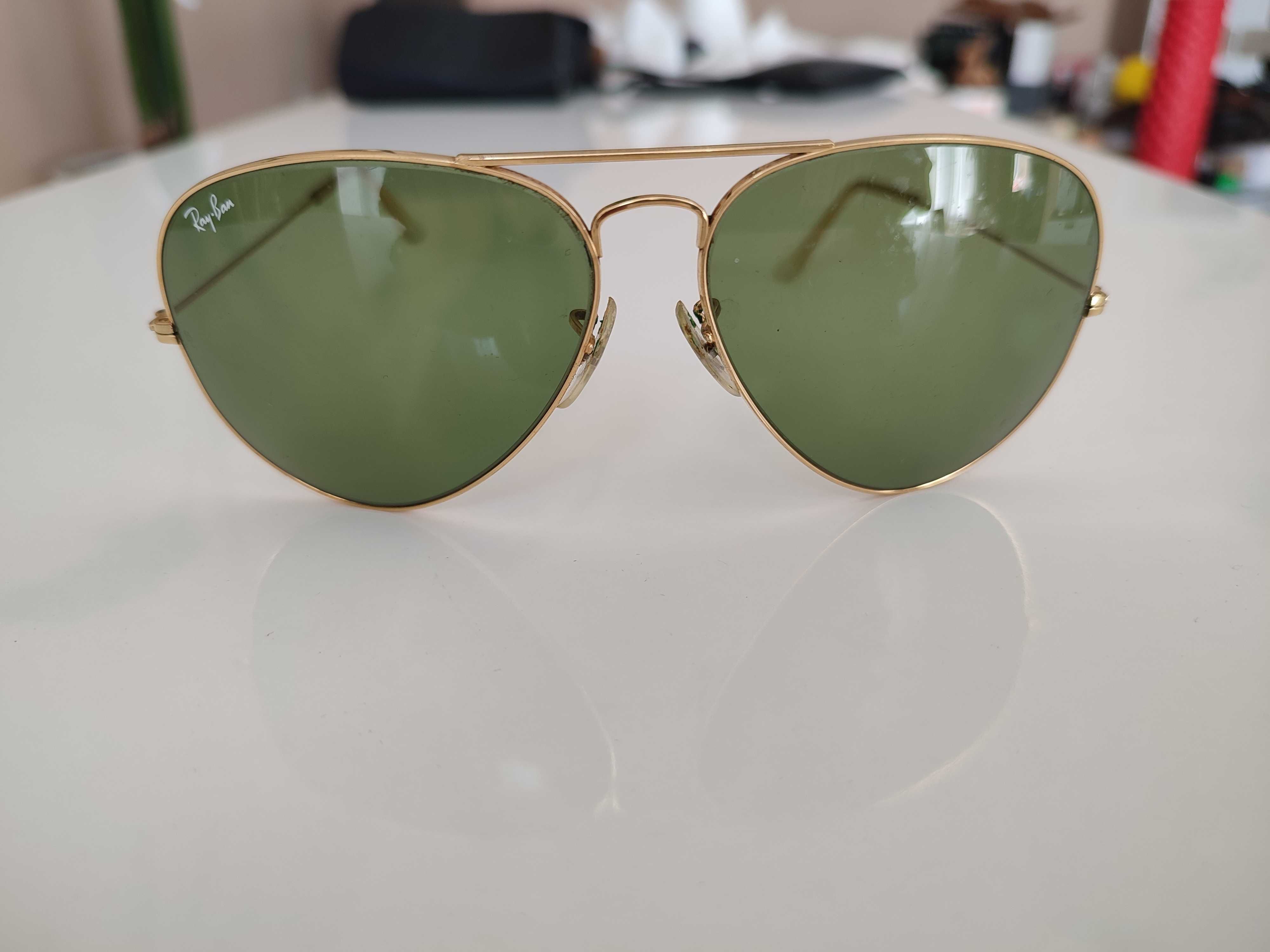 Ray Ban Okulary przeciwsłoneczne złote