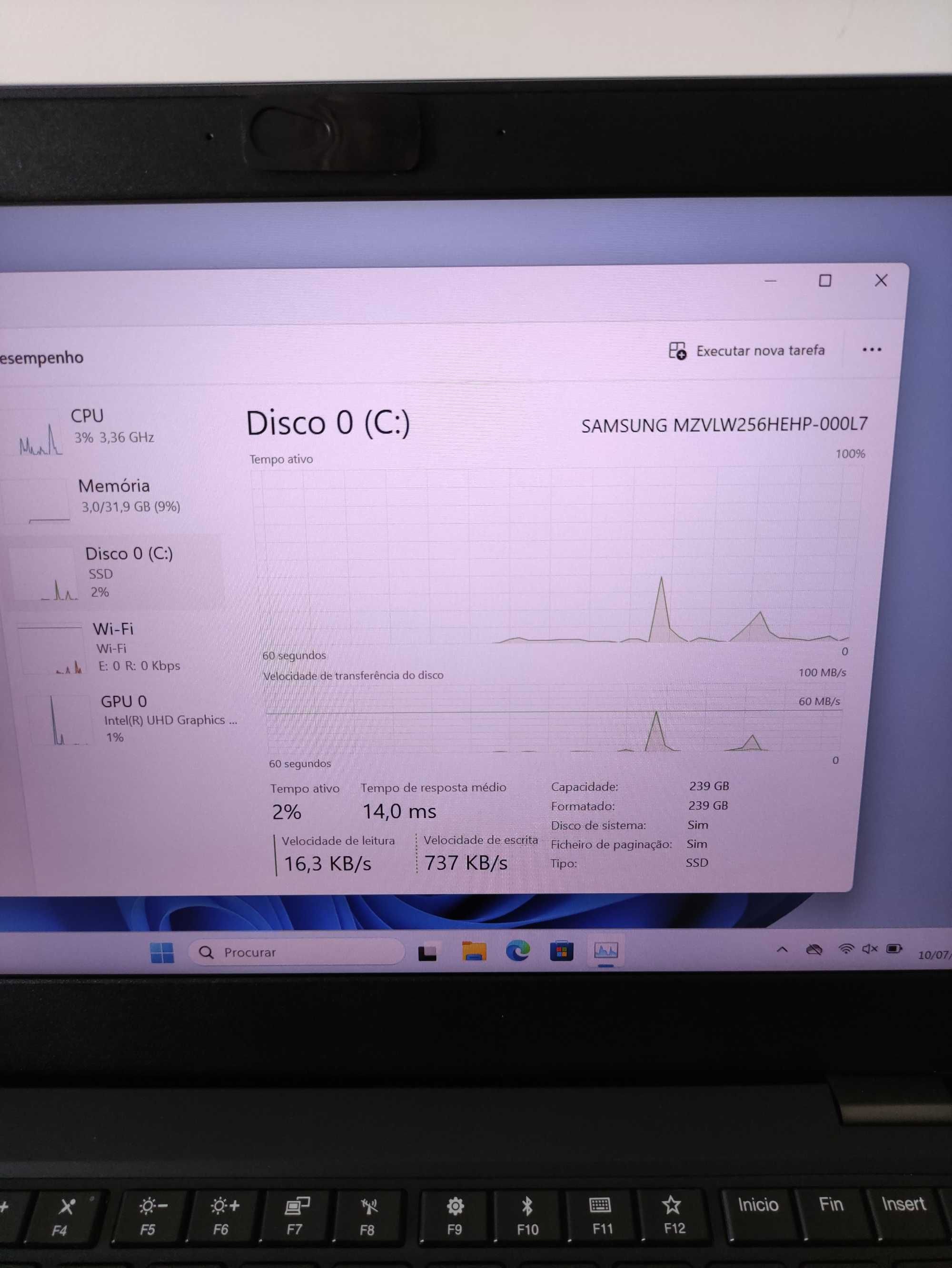 Portátil Lenovo L380 - Intel i5 | 32GB RAM