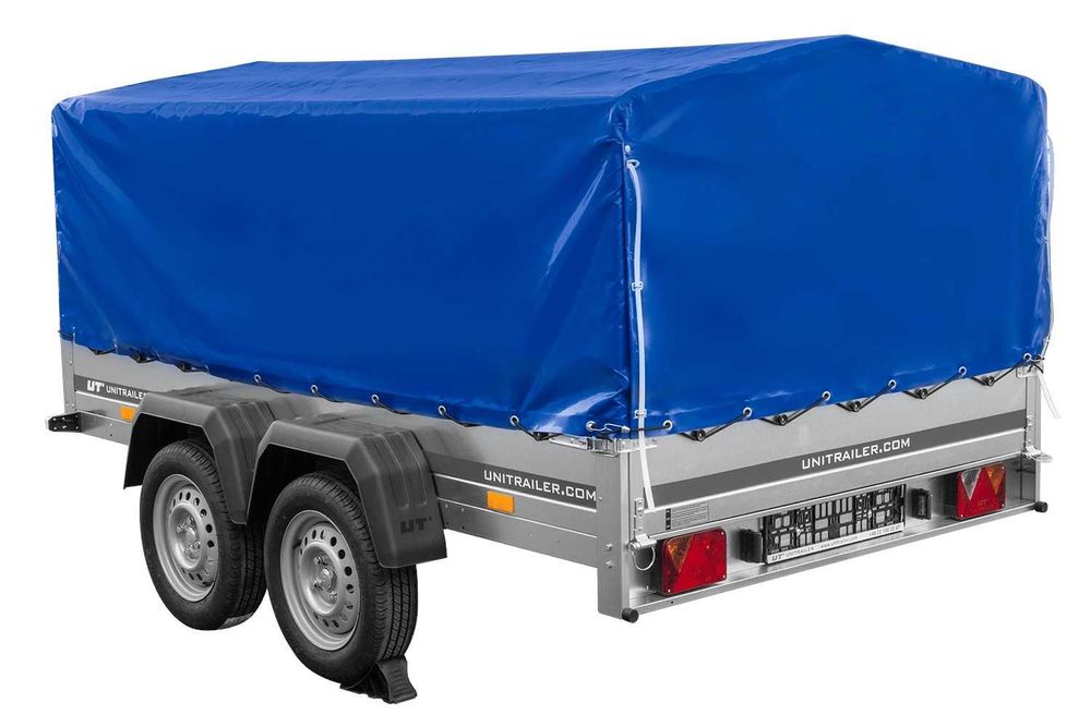 Przyczepka samochodowa GARDEN 265/2 KIPP 264x150 stelaż H800 pokrowiec