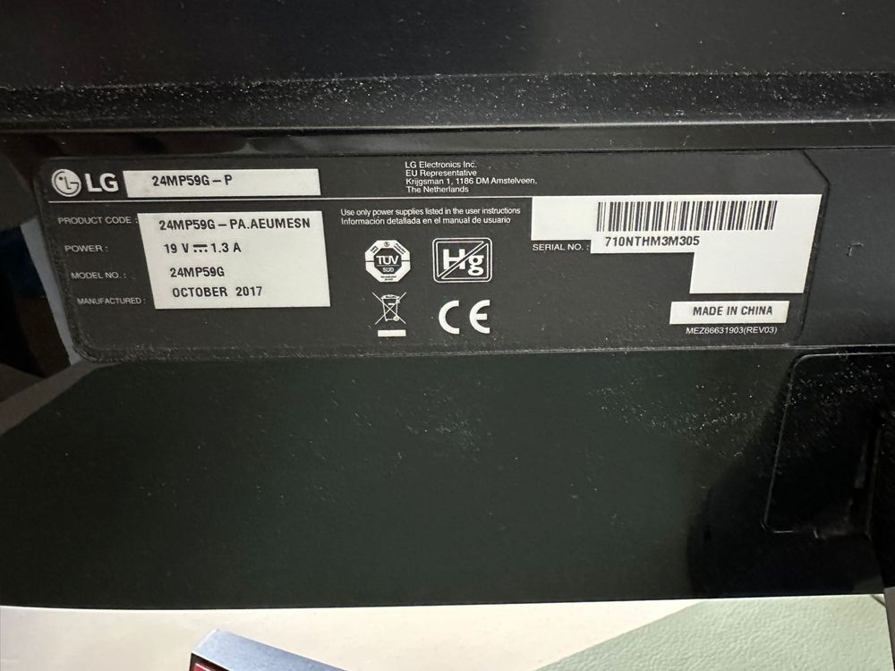 Monitor LG 24MP59G