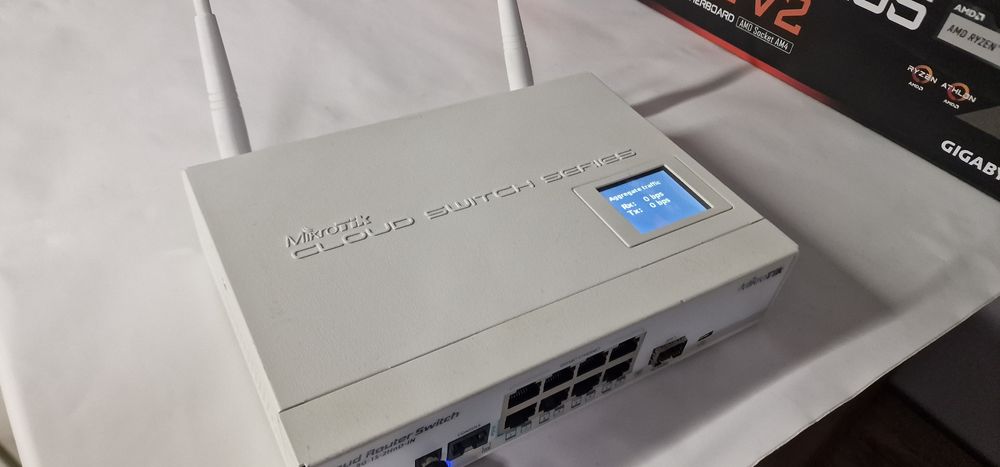 Mikrotik crs109 sprawny