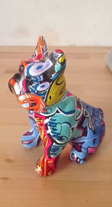 RAT LAMP "RAYMONDE WEIL" E FIGURAS DE CÃES VÁRIAS ARTESANAIS