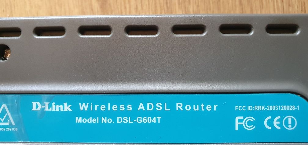 D-Link Wireless ADSL Router DSL-G604T