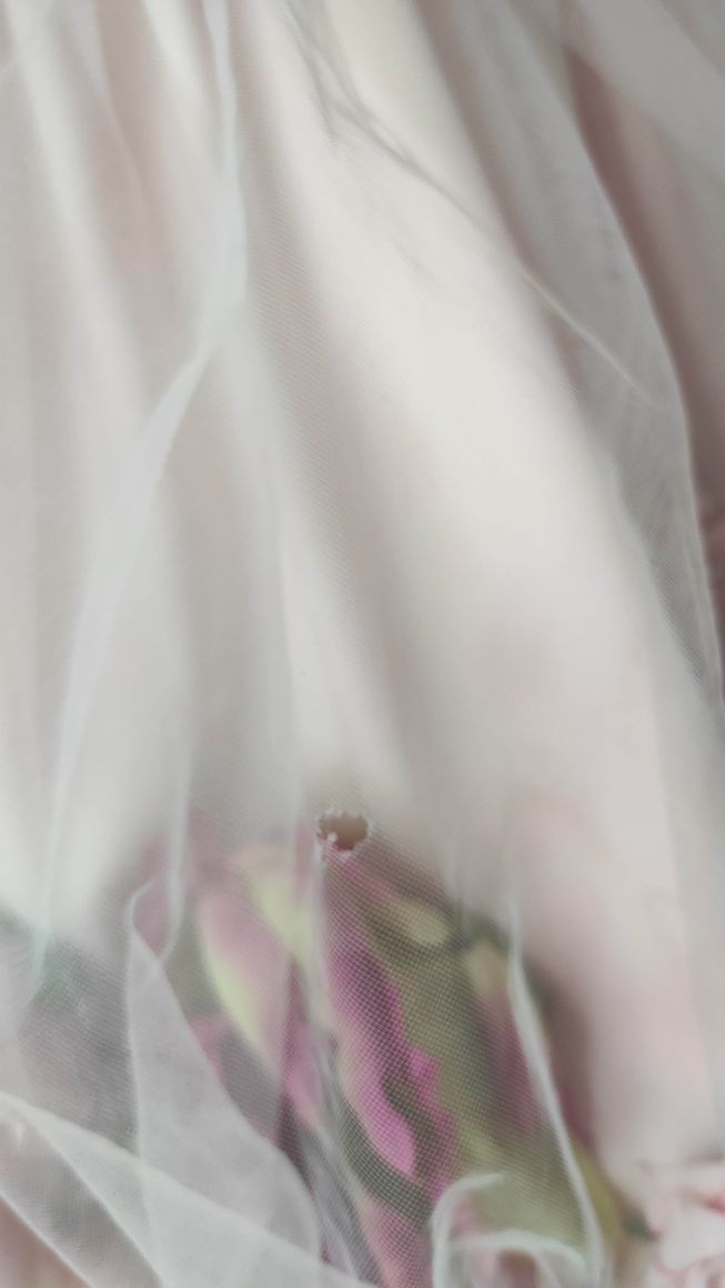 Sukienka i bolerko kwiaty 134 wesele, komunia