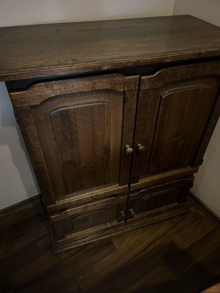 Stolik szafka dąb