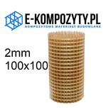 Siatka zbrojeniowa kompozytowa 2mm 100x100 cena brutto WYSYŁKA GRATIS