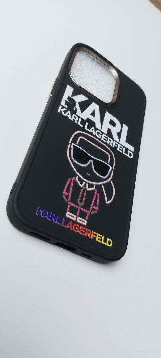 Nowe silikonowe etui IPHONE 13PRO Karl Lagerfeld