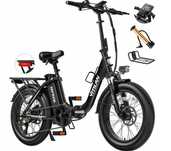 Składany Rower Elektryczny VITILAN U3 750W 48V13AH PL Czarny