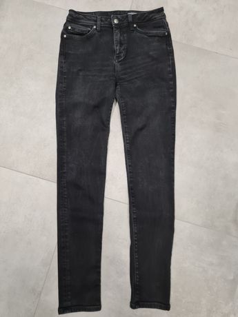 Tommy Hilfiger spodnie jeans 27/32 czarne damskie