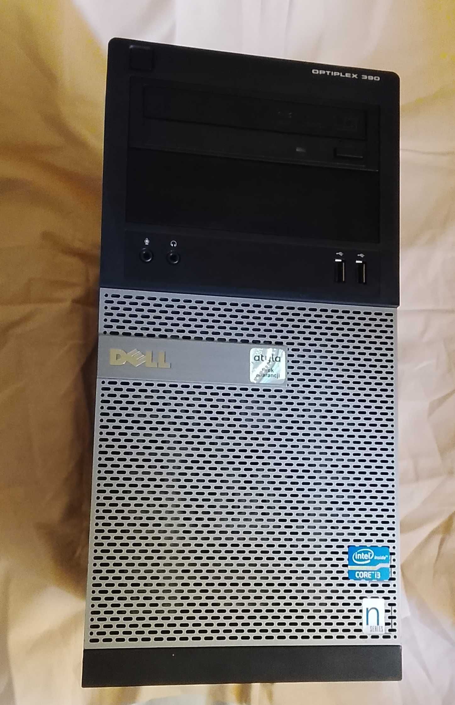 Komputer DELL z procesorem Intel Core i3 SSD WiFi + Dodatki [Gdańsk]