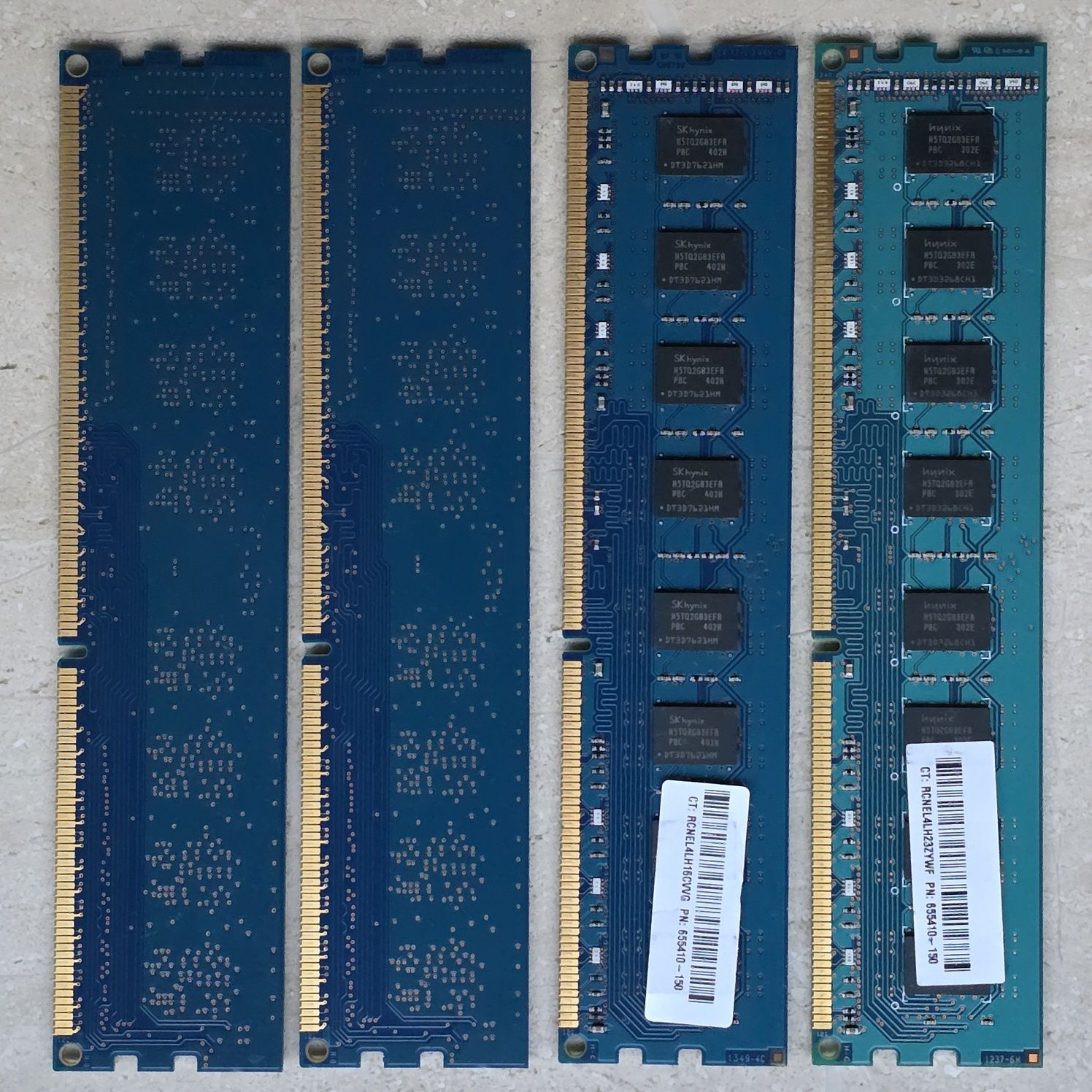 Pamięć RAM 4GB x4 szt, DDR3