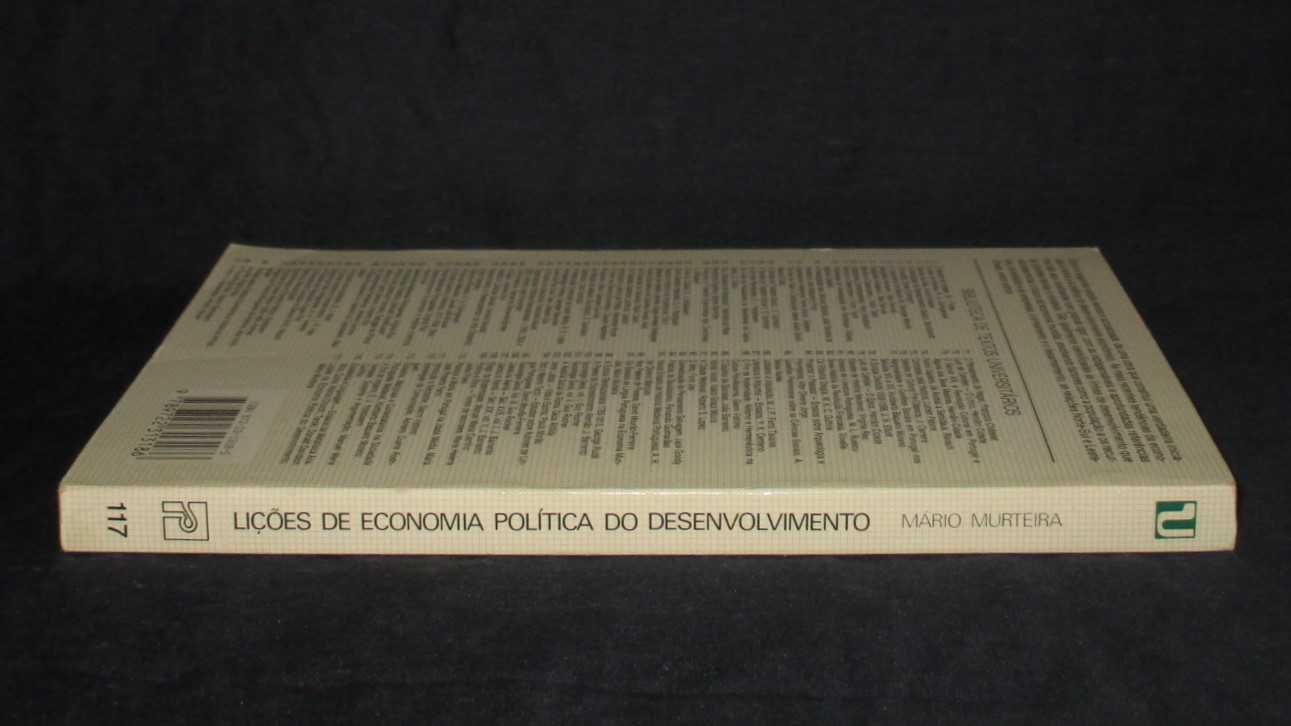 Livro Lições de Economia Política do Desenvolvimento Mário Murteira