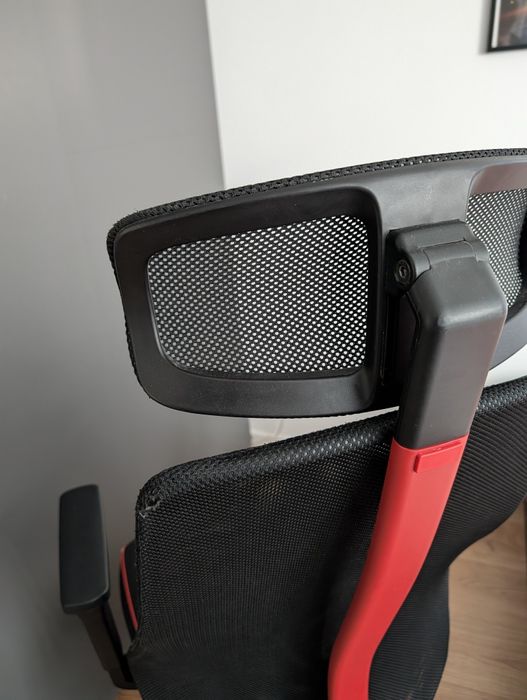 Krzesło biurowe/fotel gamingowy Ikea matchspel czarne