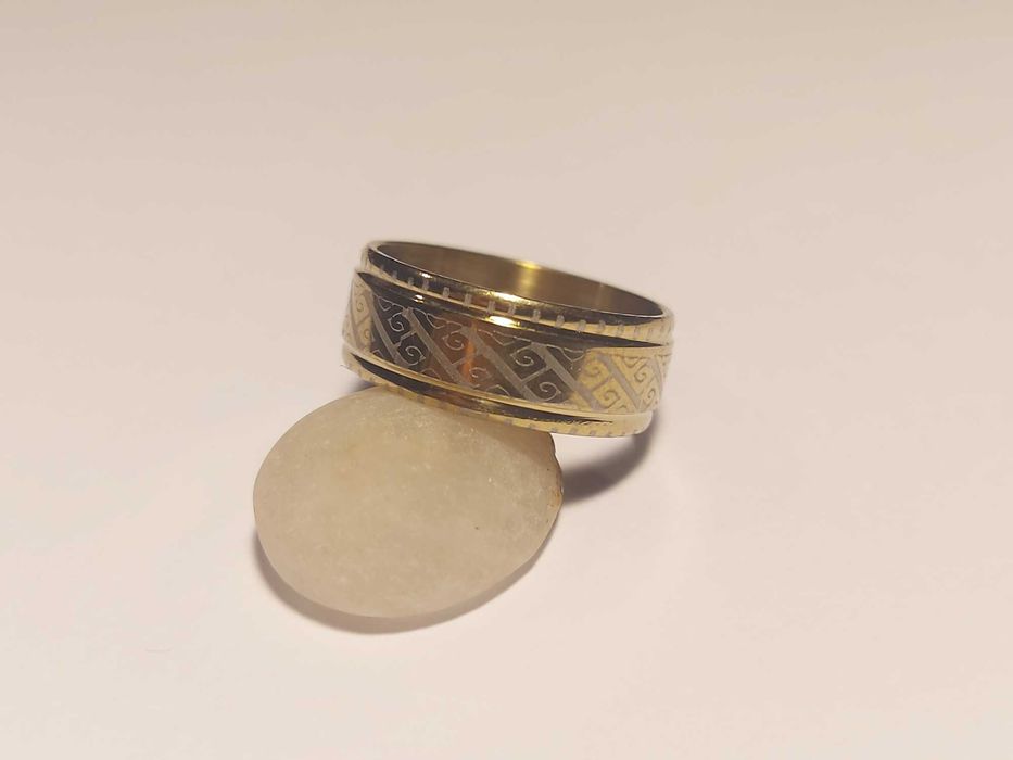 Anel Aço Inoxidável Size 17 - Resistente, Brilhante e Antialérgico