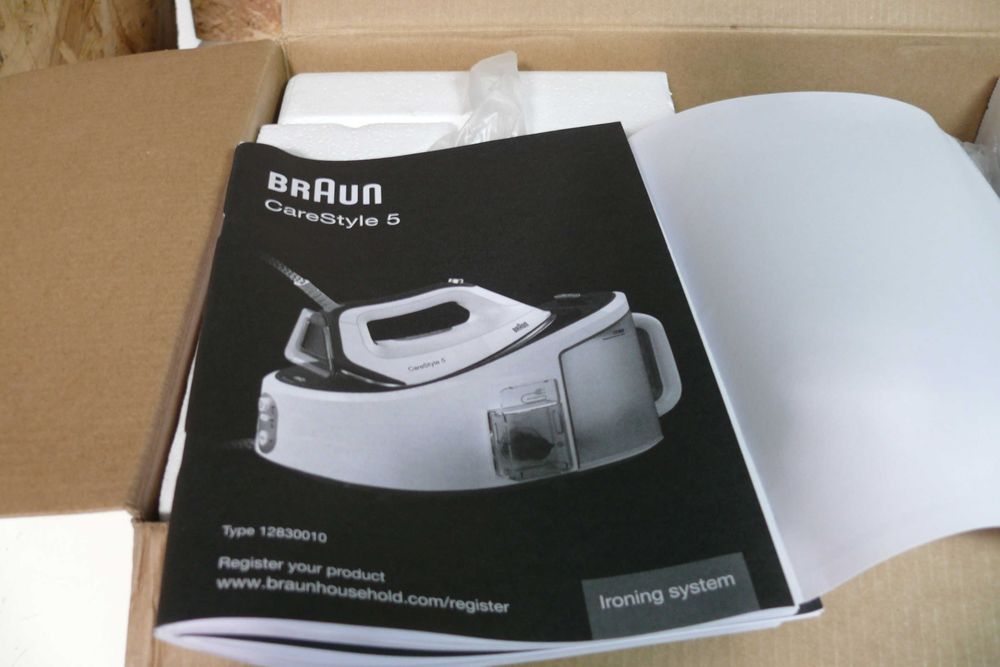 Braun CareStyle 5 IS 5145 Centro de Engomar 6.8 Bar 2400W - Branco