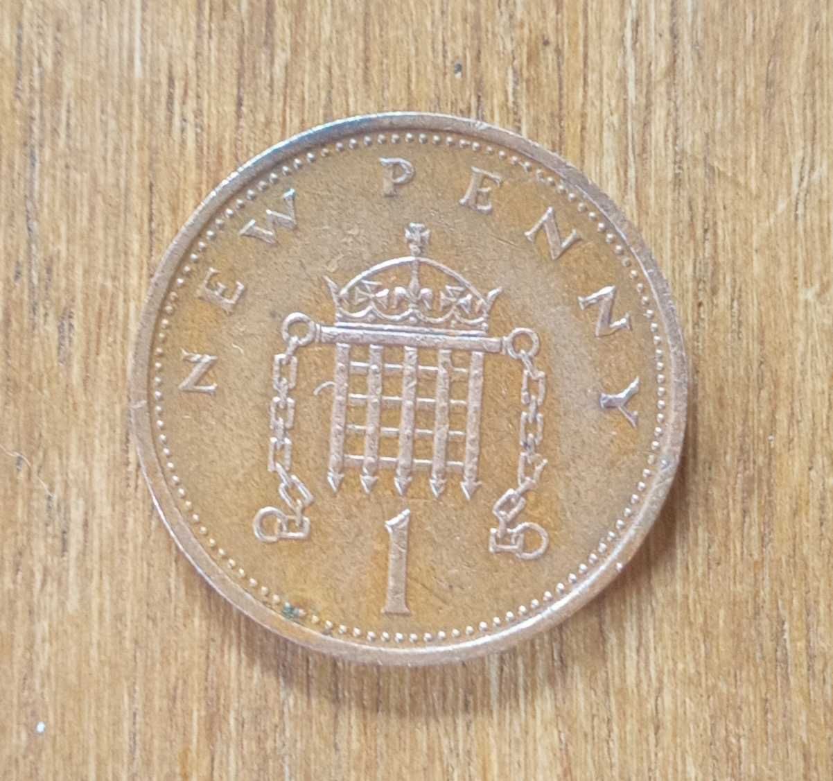 Moeda 1 New Penny 1971