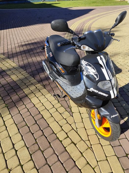 Skuter TGB pojemność 50 zarejestrowany