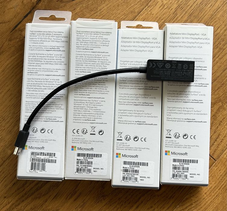 Akcesoria Microsoft Surface Pro stacja dokujaca i adaptery