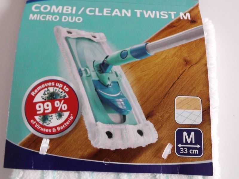 Nakładka micro duo do mopa Clean Twist M Leifheit 55320