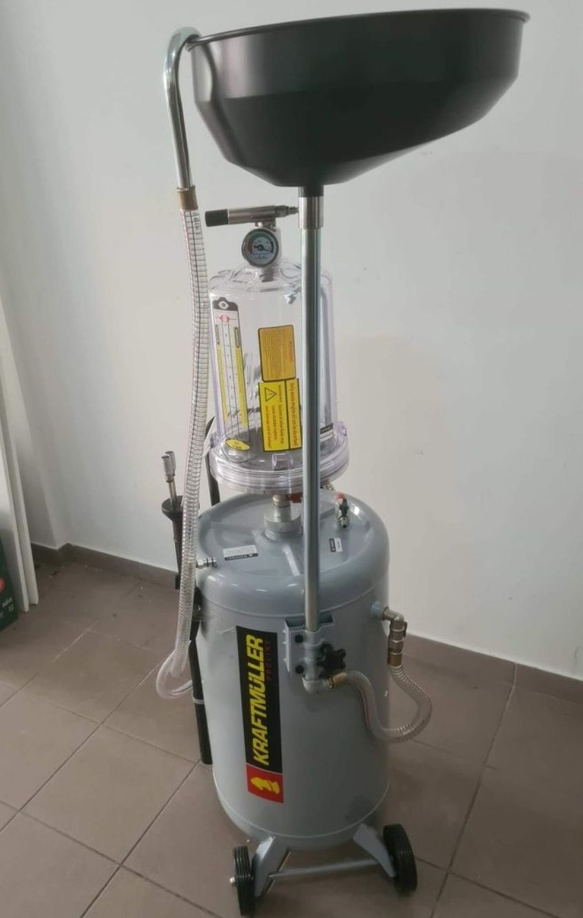 Aspirador e Aparadeira de Oleo Com Bandeja 80l