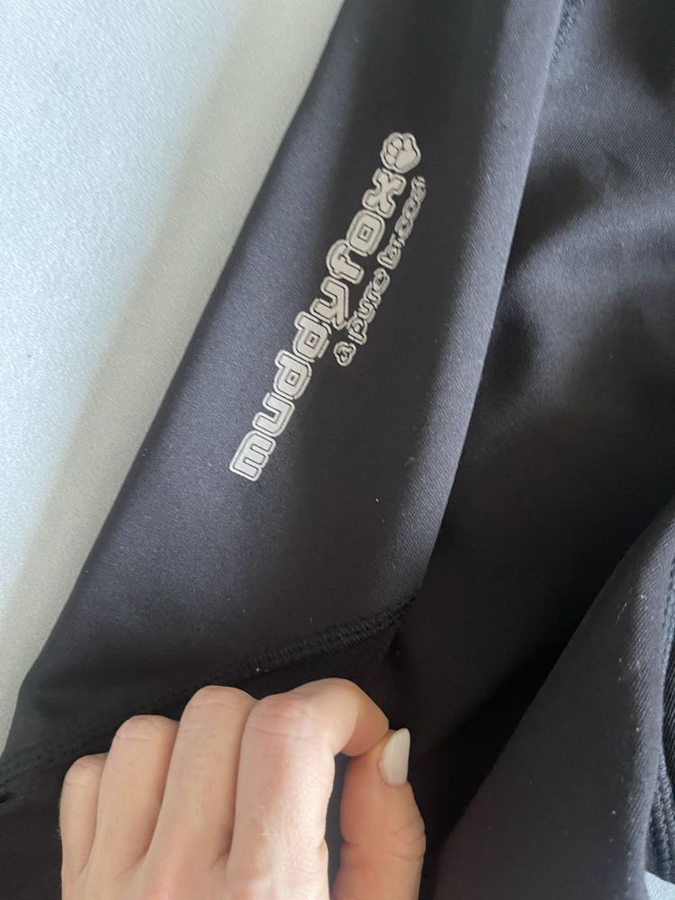 Muddyfox 2XL czarne spodenki sporfowe kolarski kolarkie rowerowe