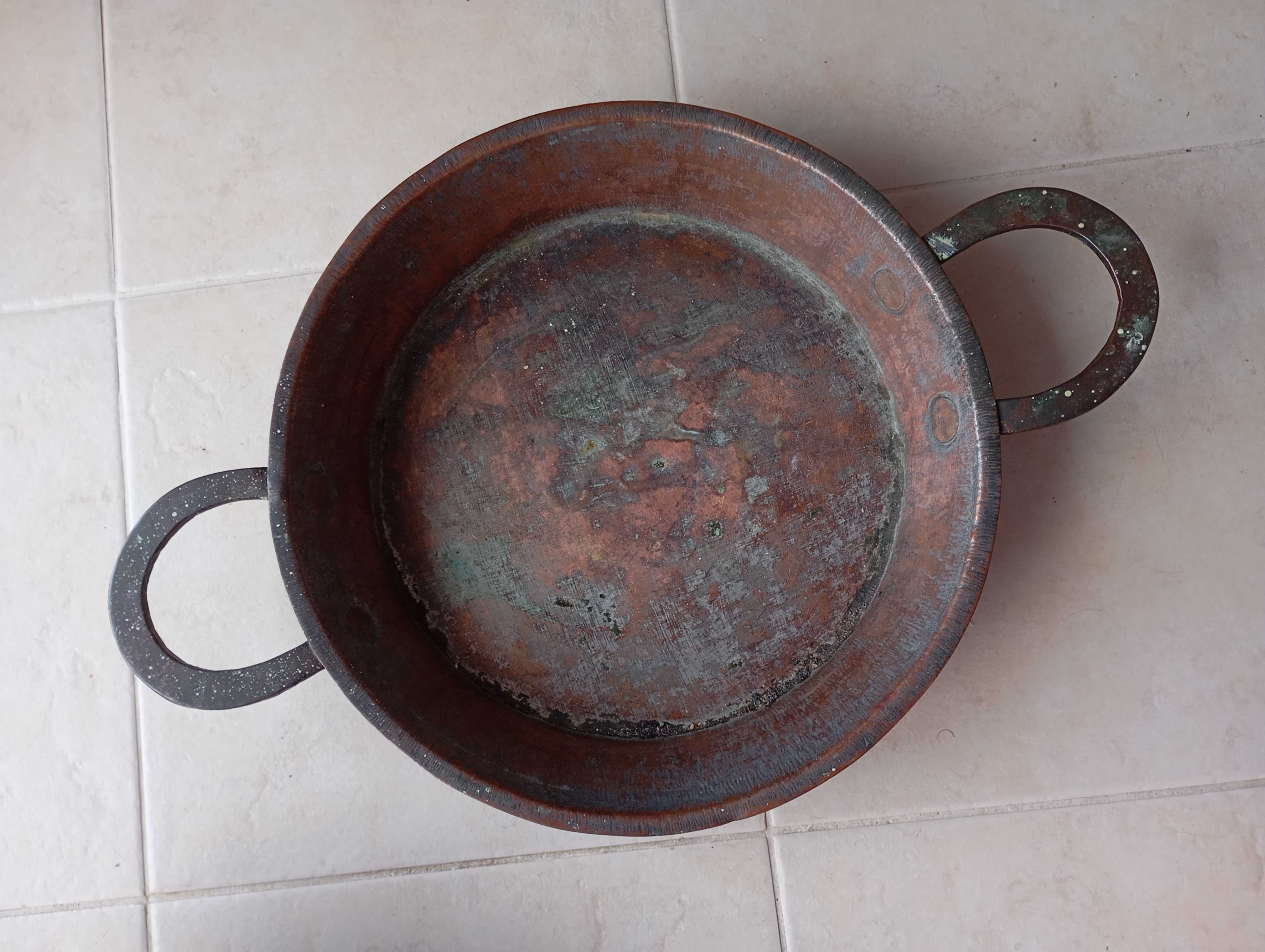 Conjunto tachos cobre