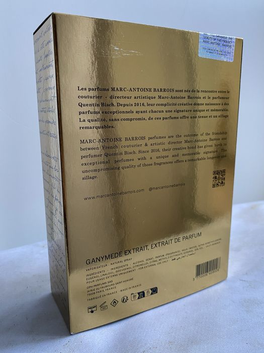 Духи, парфюм Marc-Antoine Barrois Ganymede, Extrait 100 ml. Ганимед