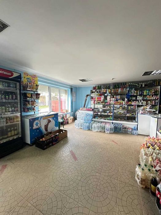 Продається діючий магазин с. Камінне з ділянкою 6 сот.