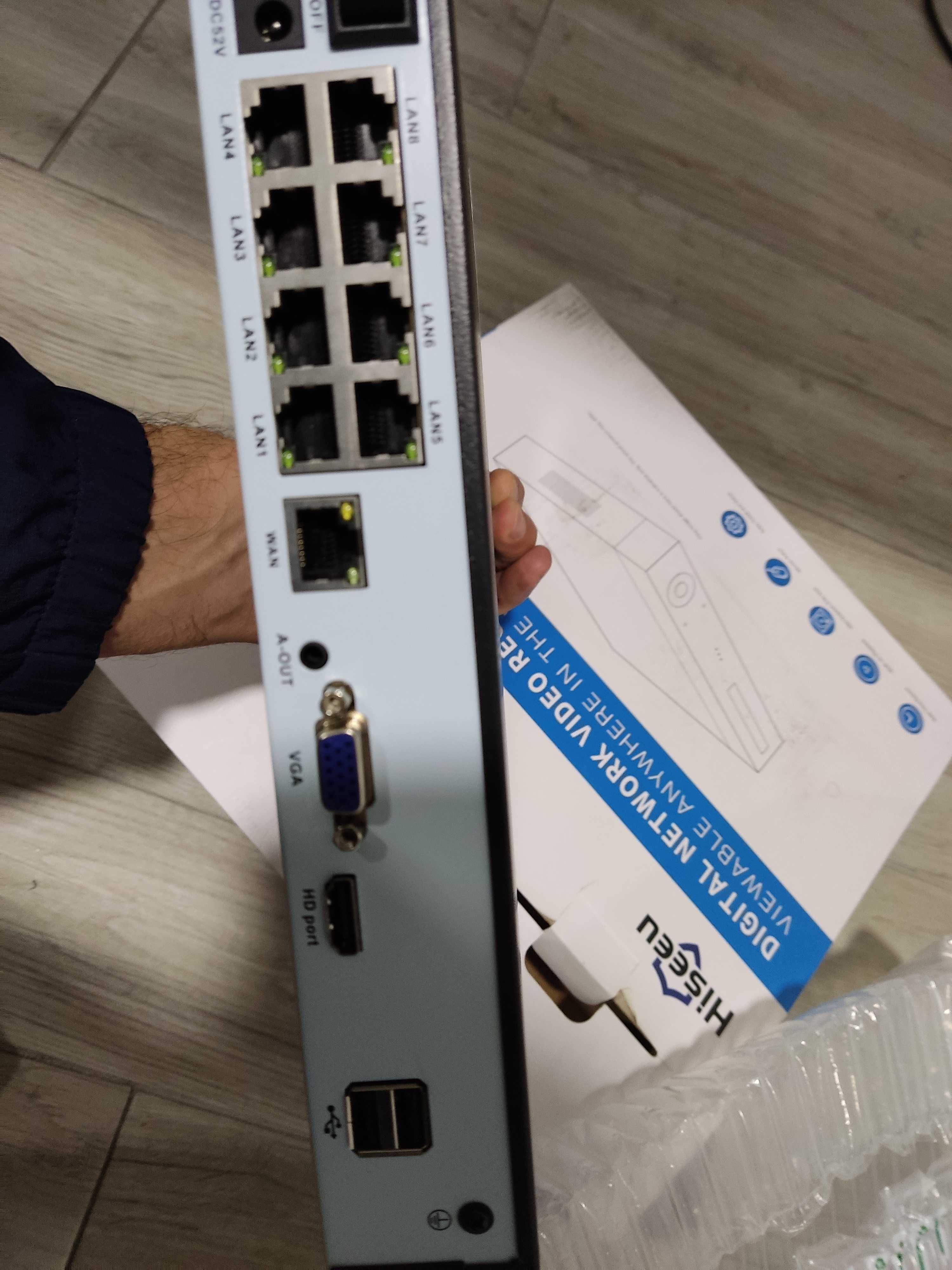 Gravador DVR video vigilância hiseeu