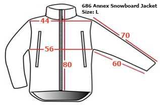 жіноча cноубордична куртка 686 Annex Snowboard Jacket Lagoon L