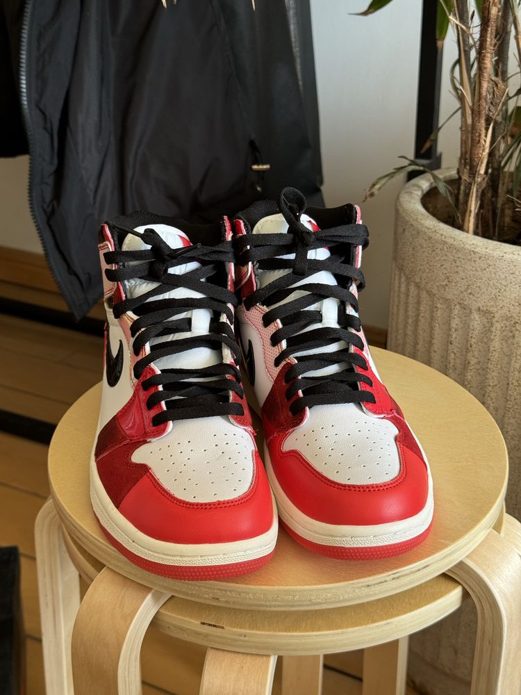 Чоловічі кросівки Nike Air Jordan 1 bred spider man