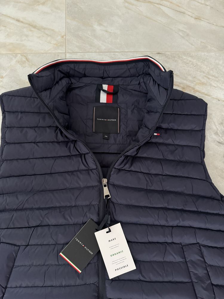 Męski bezrękawnik granatowy Tommy Hilfiger r. XXL