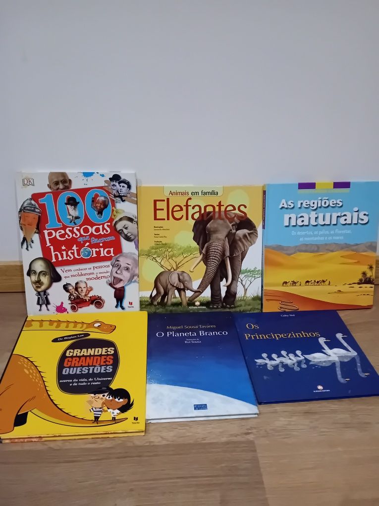 Vários livros infantis a 5€ (encomenda mínima 3)