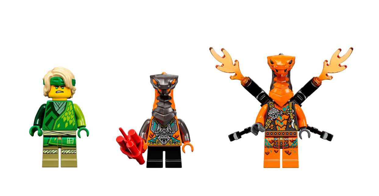 LEGO NINJAGO 71763 Samochód wyścigowy Lloyda EVO - alternatywne wersje