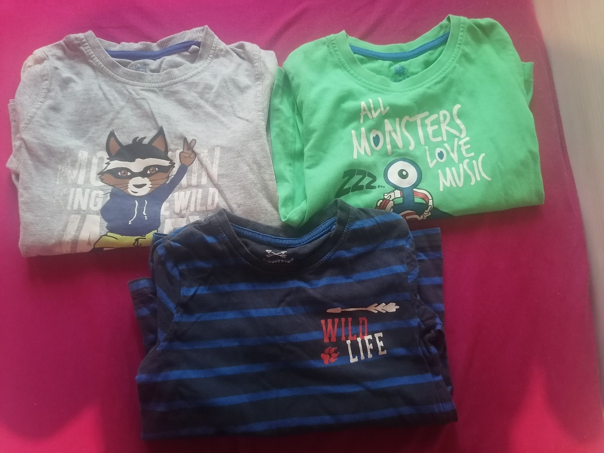 T shirty z długim rękawem 110/116